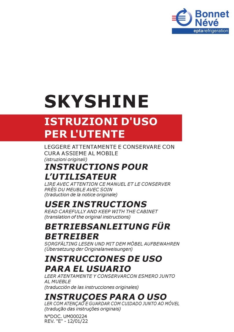 Bonnet Neve SkyShine User instructions