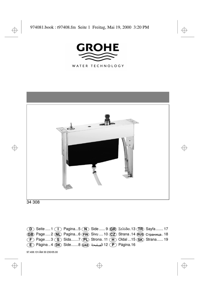 Grohe 34 308 manual Grohe 34 308 manual