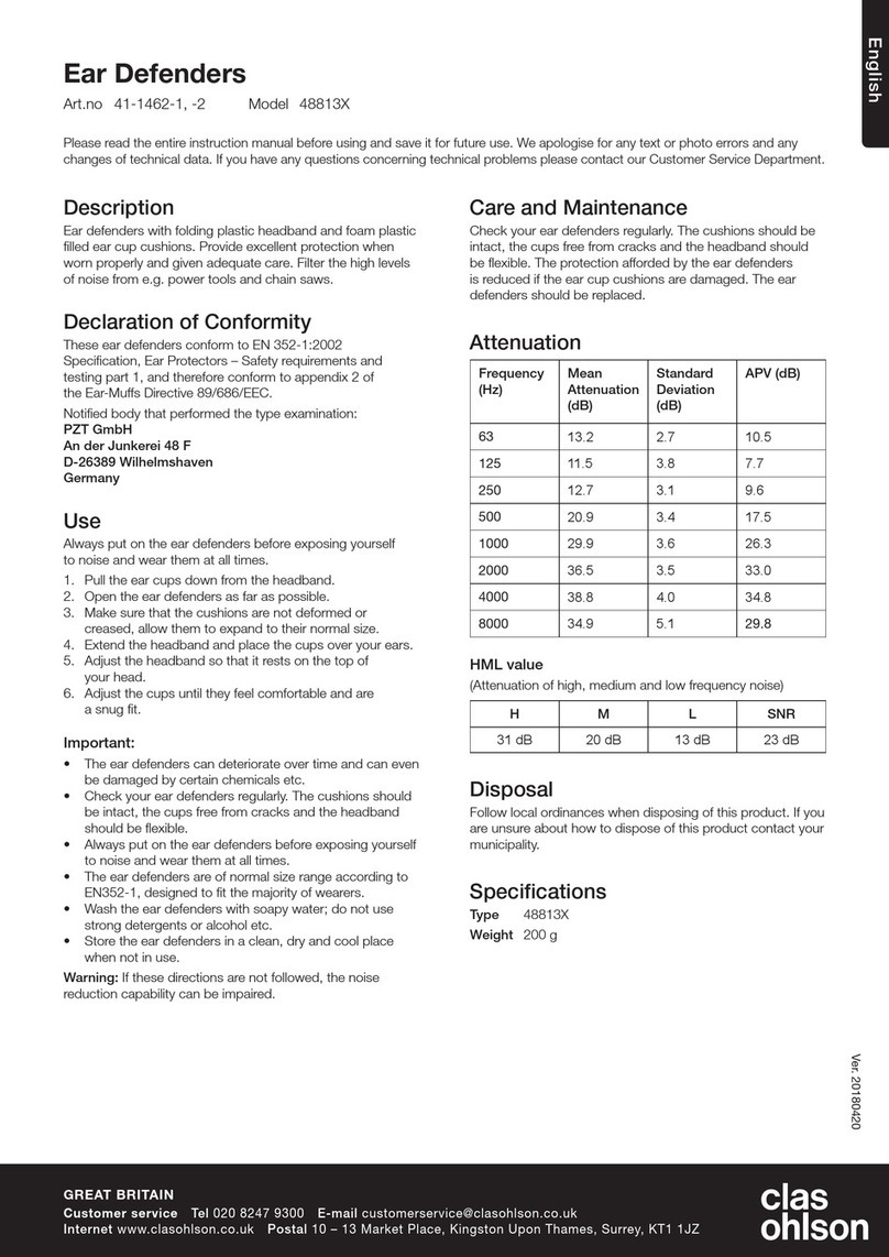Clas Ohlson 48813X instruction manual Clas Ohlson 48813X instruction manual