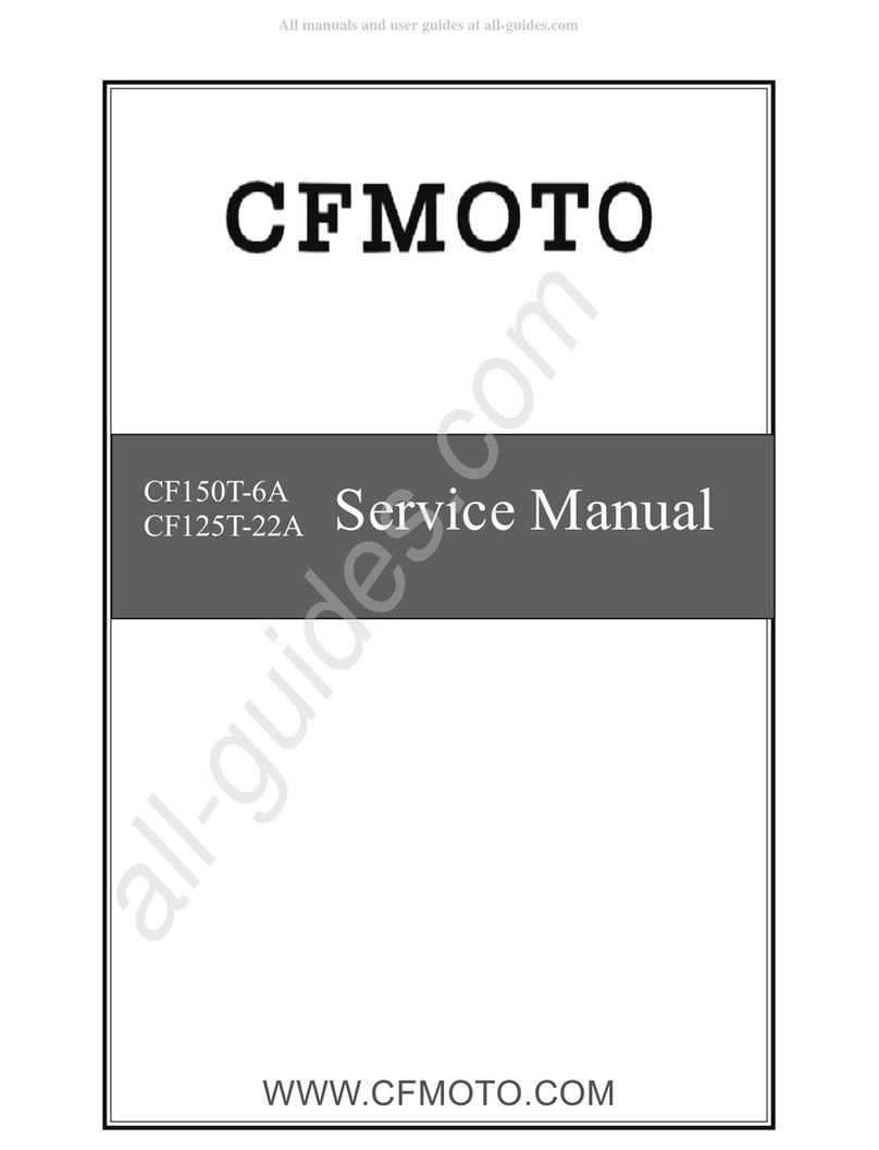 CF MOTO CF150T-6A Service manual