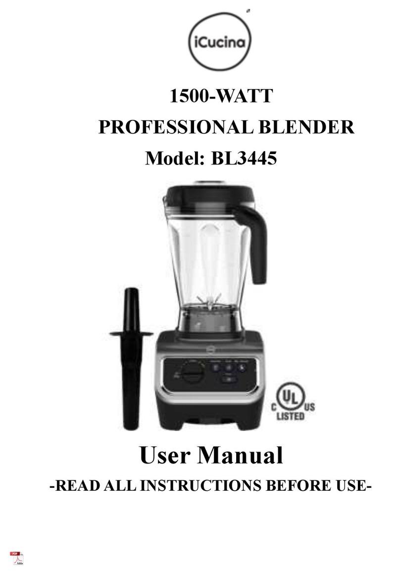 iCucina BL3445 user manual