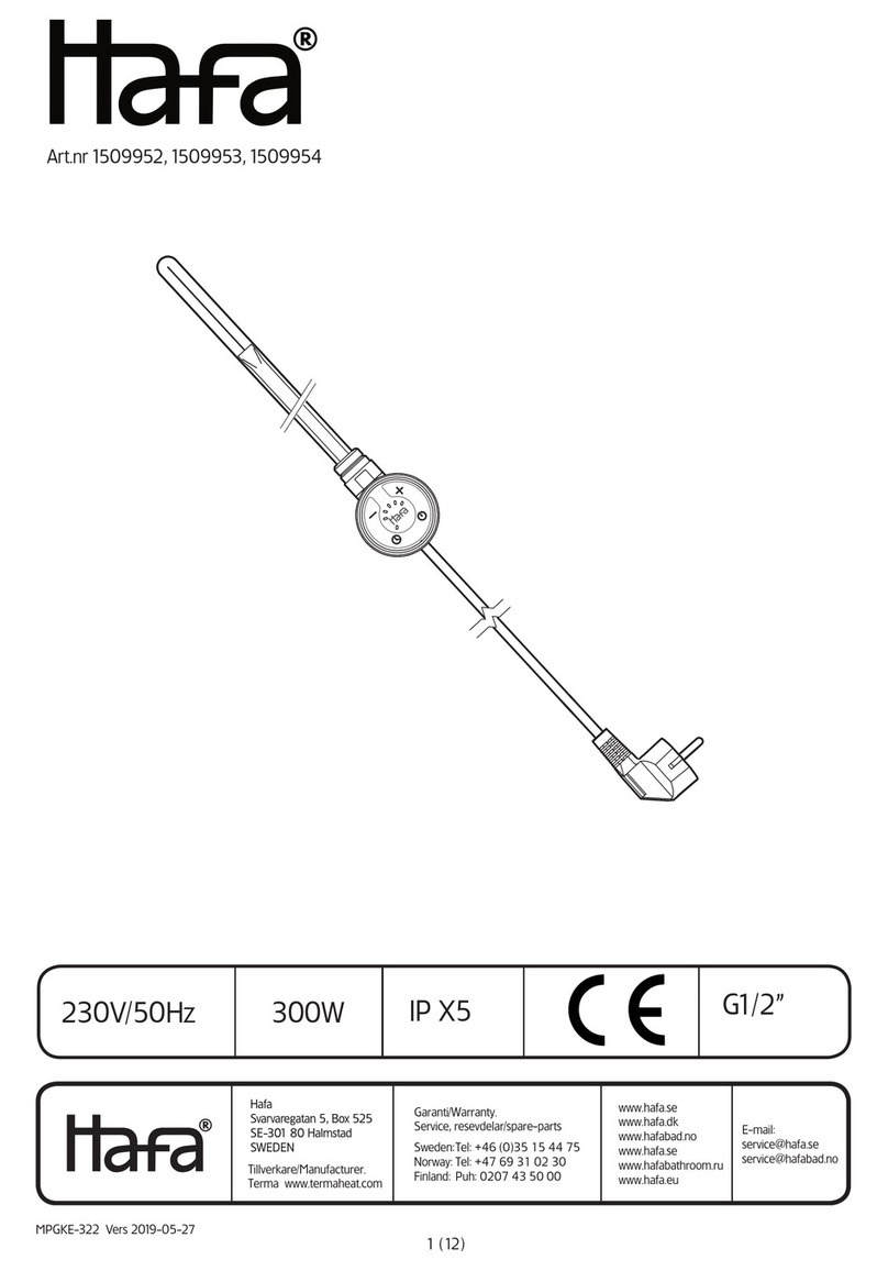 HAFA 1509952 User manual