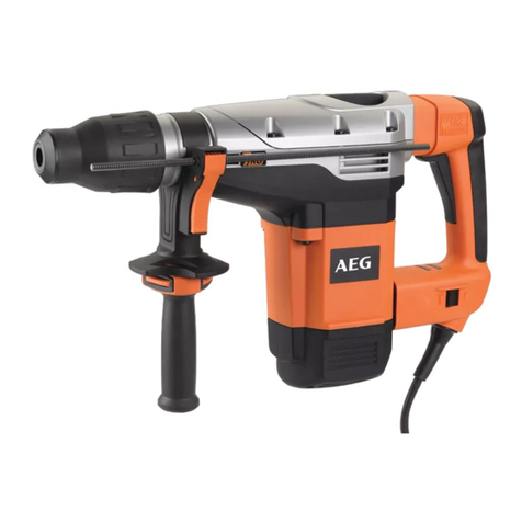 AEG POWERTOOLS MH 7 E Operation instructions