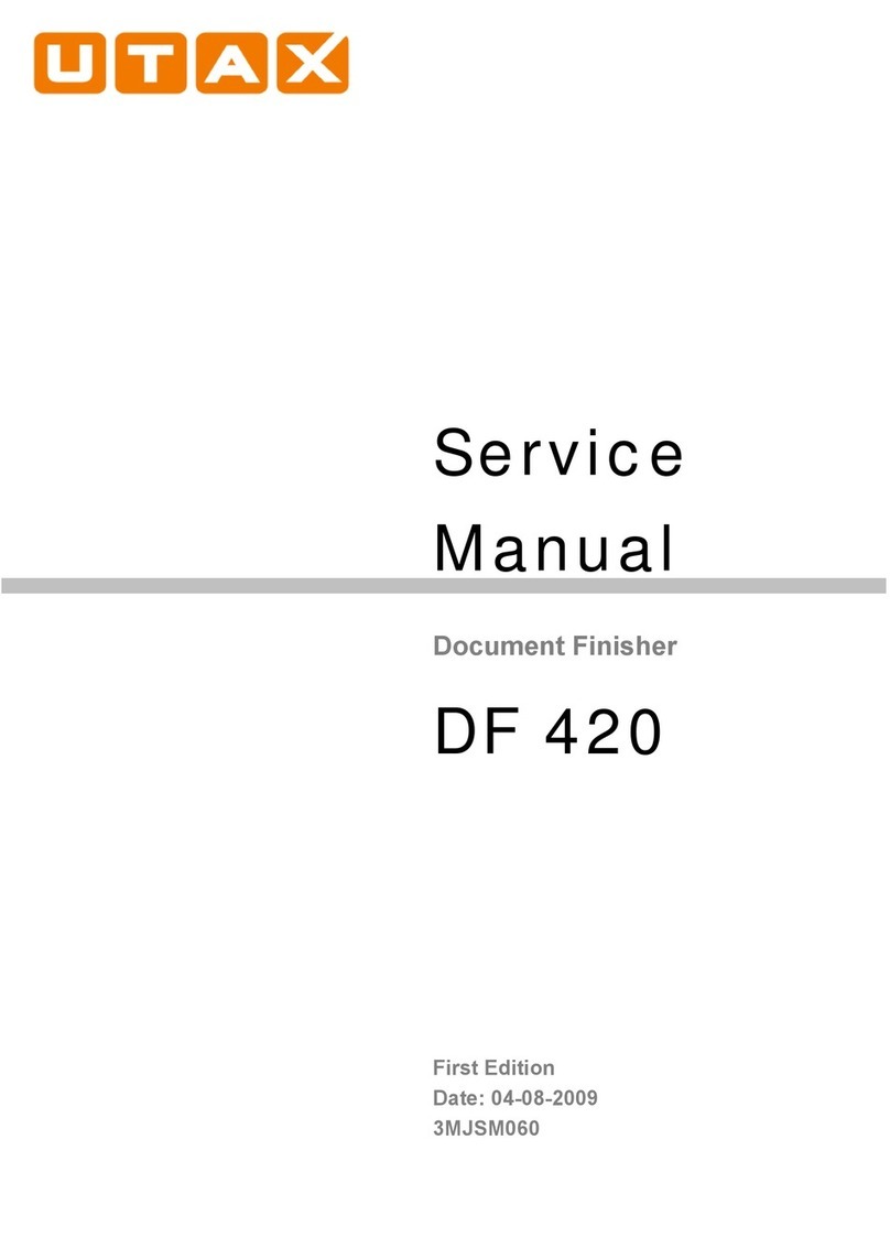 Utax DF 420 Service manual
