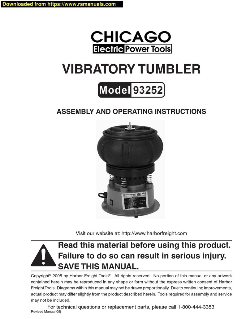 CHICAGO 93252 Assembly and operating instructions CHICAGO 93252 Assembly and operating instructions