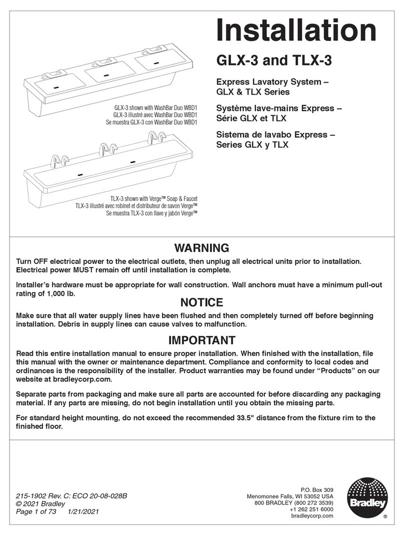 Bradley GLX-3 User manual
