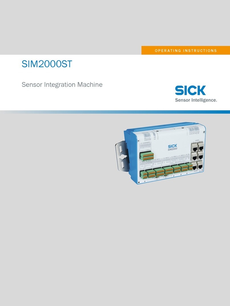SICK SIM2000ST operating instructions