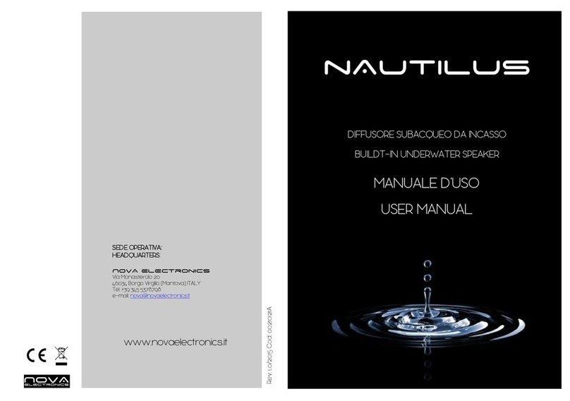 Nova Electronics NAUTILUS user manual