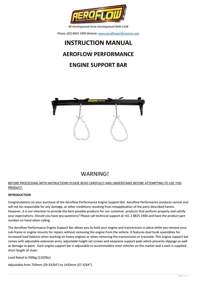 AeroFlow AF98-2065 instruction manual