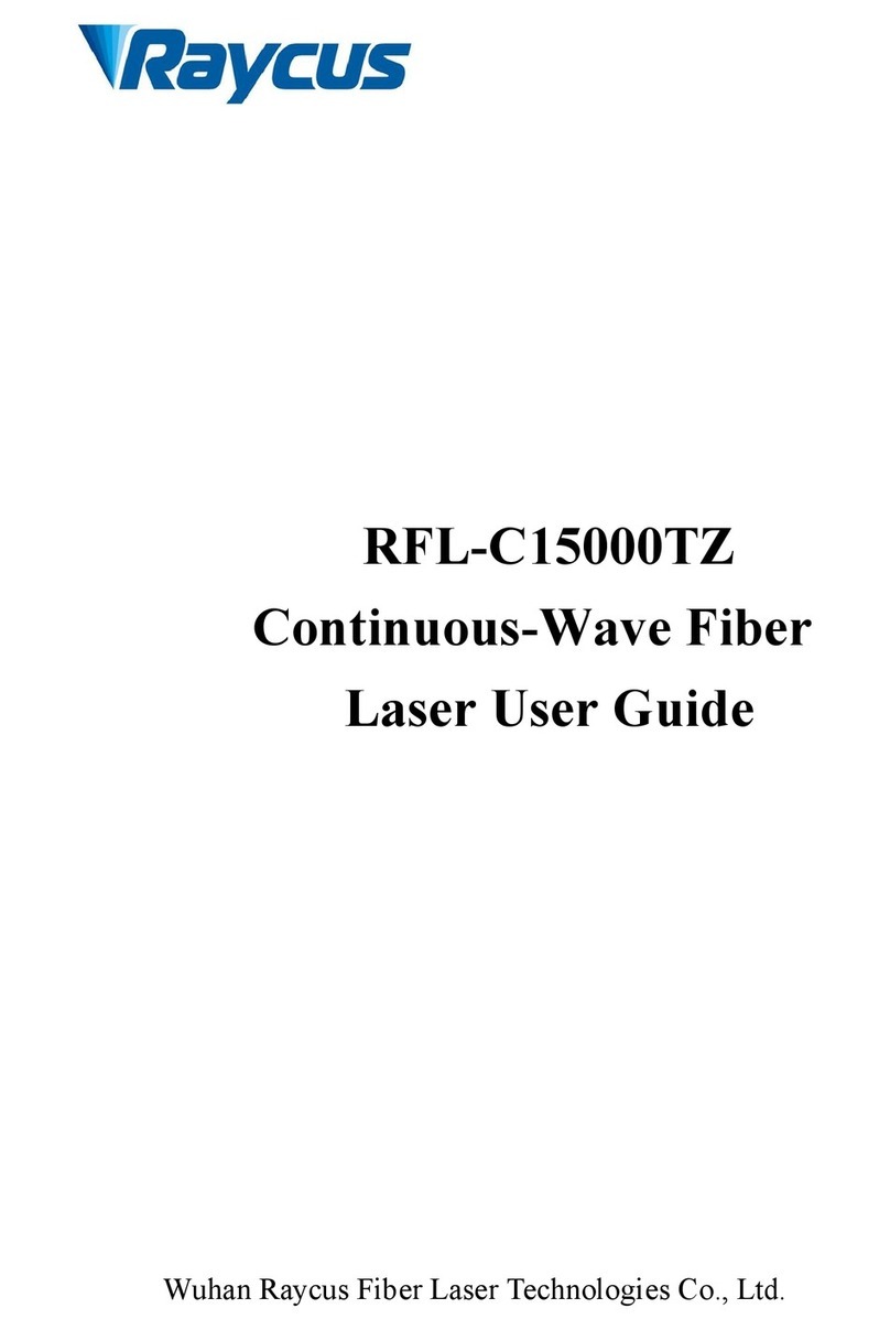 Raycus RFL-C15000TZ User manual