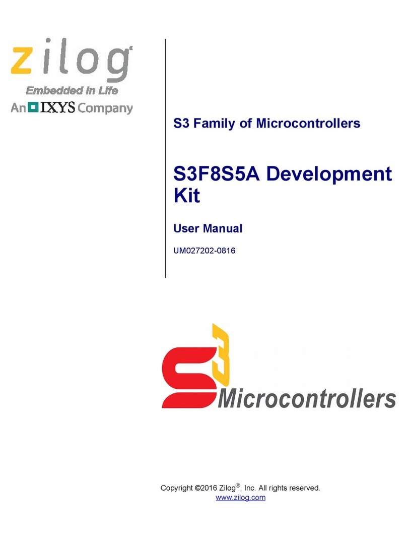 IXYS ZILOG S3F8S5A user manual