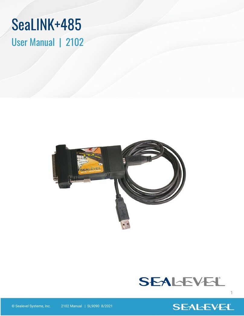 SeaLevel SeaLINK+485 user manual