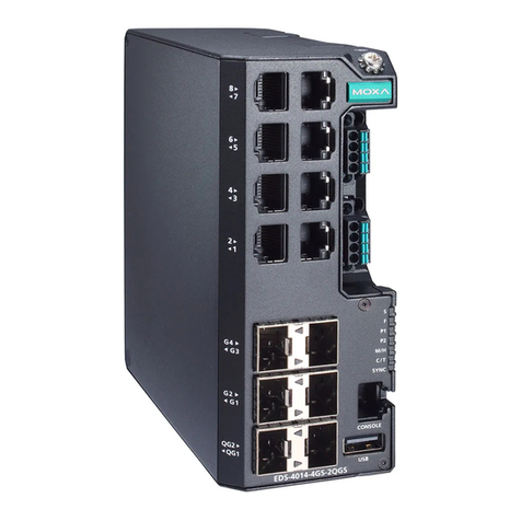 Moxa Technologies EDS-4014 Series User manual Moxa Technologies EDS-4014 Series User manual