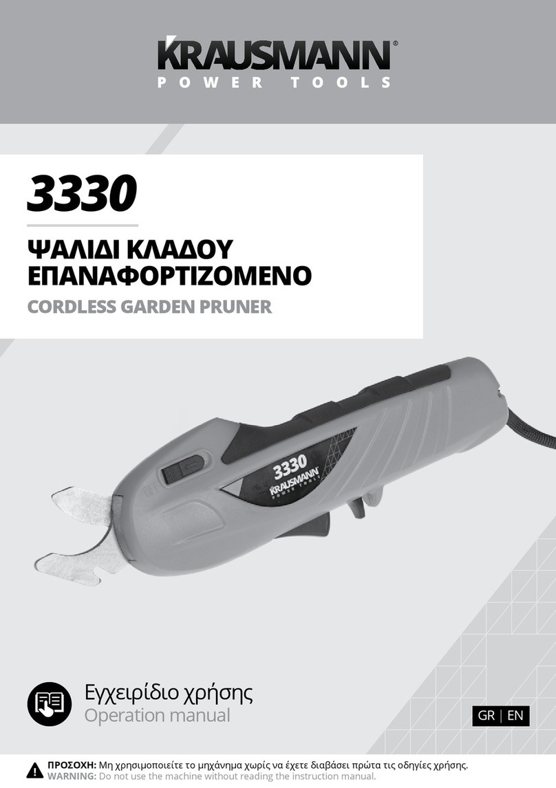 KRAUSMANN 3330 Operation manual