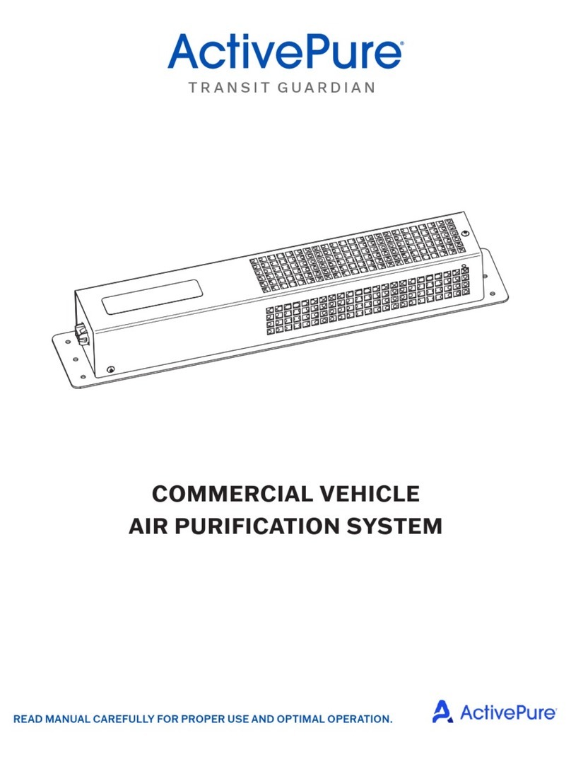 ActivePure TRANSIT GUARDIAN B101A manual