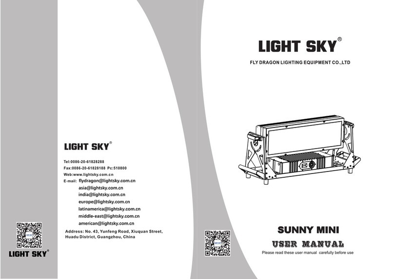 Light Sky SUNNY MINI User manual