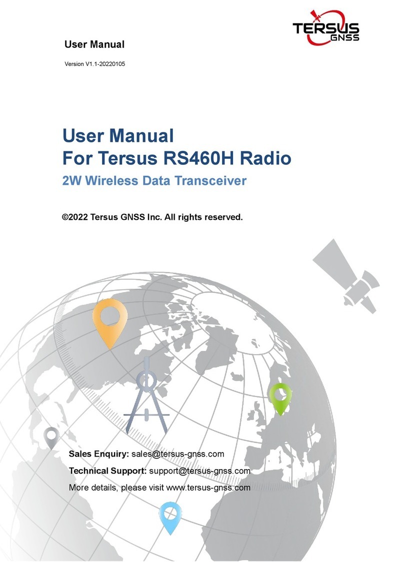 TERSUS RS460H user manual