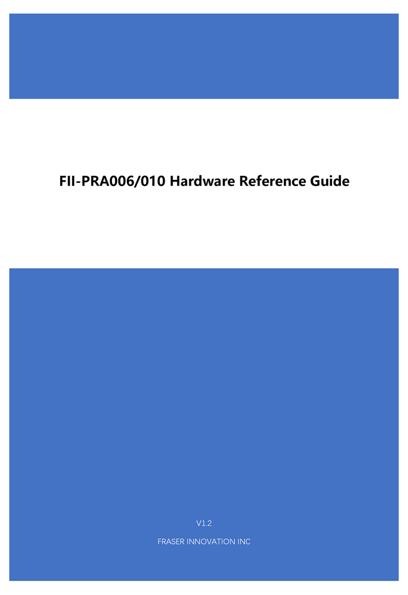 Fraser Innovation FII-PRA006 Hardware reference guide