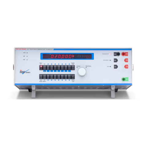 Time Electronics 5011 user manual