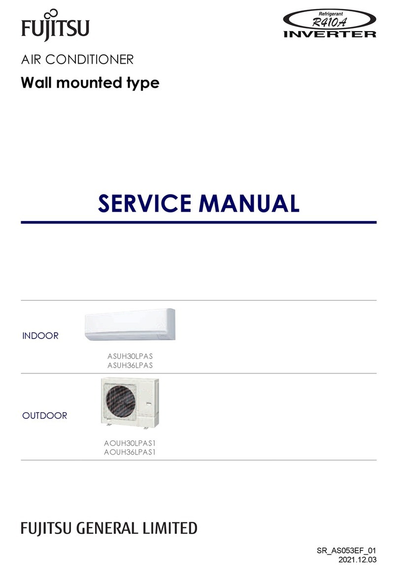 Fujitsu ASUH30LPAS User manual