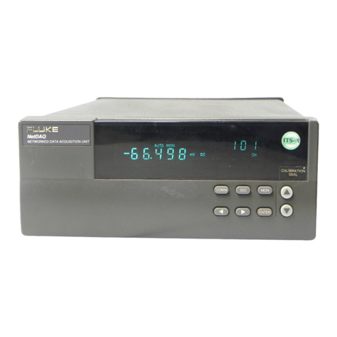 Fluke NetDAQ 2640A Service manual