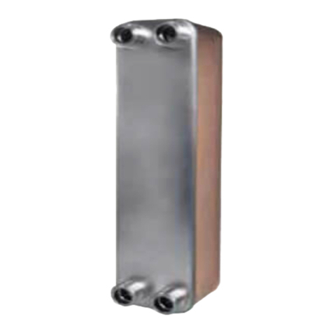 CIPRIANI BRAZED PLATE HEAT EXCHANGERS User manual