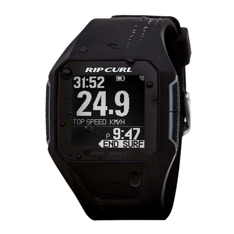 Rip curl SearchGPS User manual