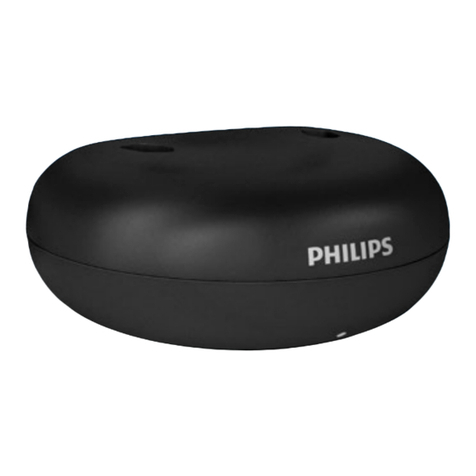 Philips HearLink miniRITE T R Charger User manual