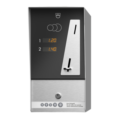 V-ZUG CoinSystem 1 User manual