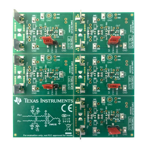 Texas Instruments INA191EVM User manual
