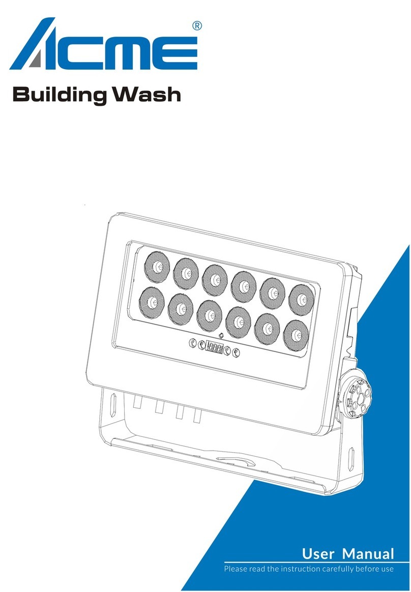 ACME Building wash User manual
