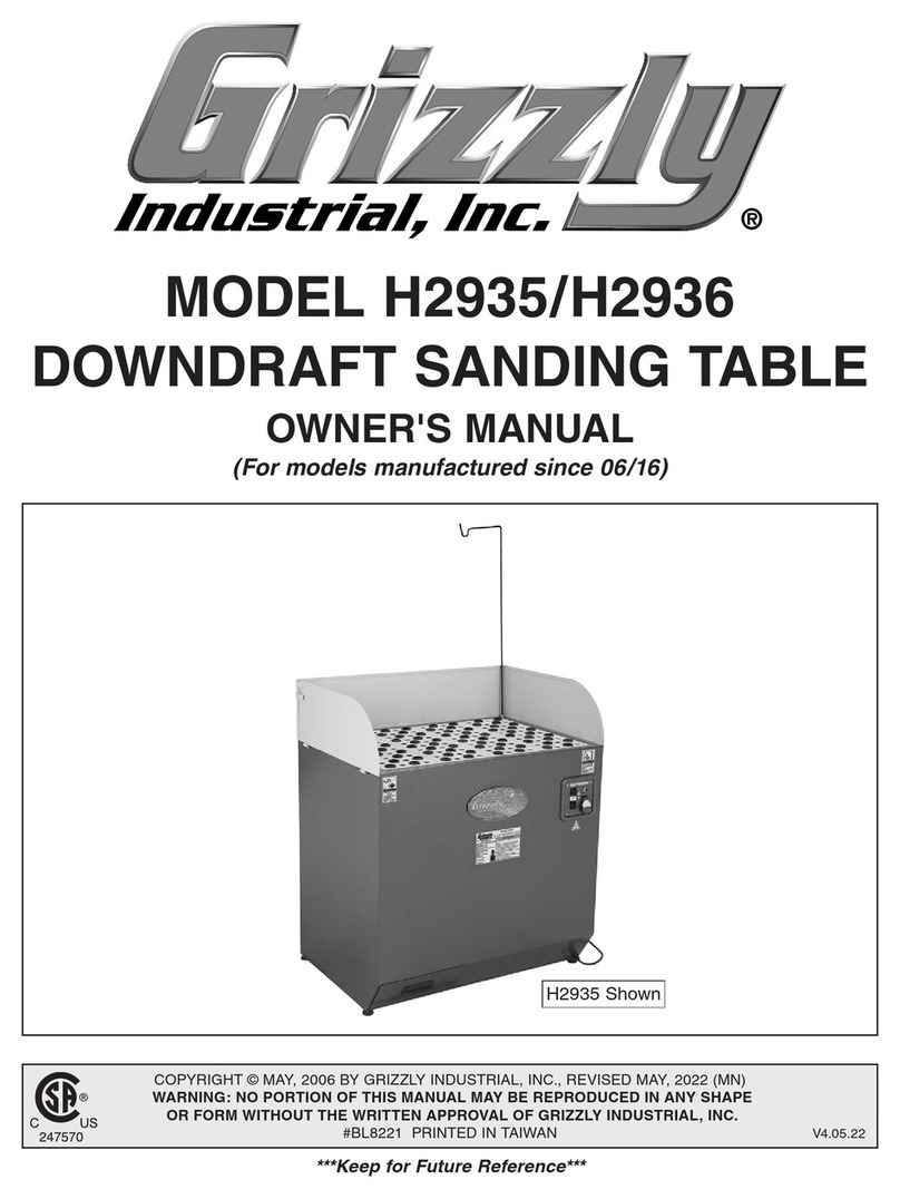 Grizzly H2935 User manual