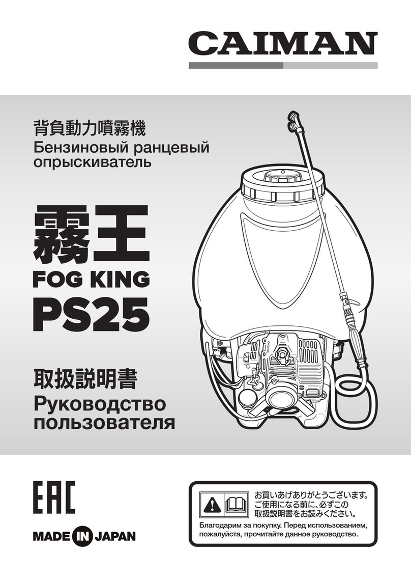 Caiman Fog King PS25 manual