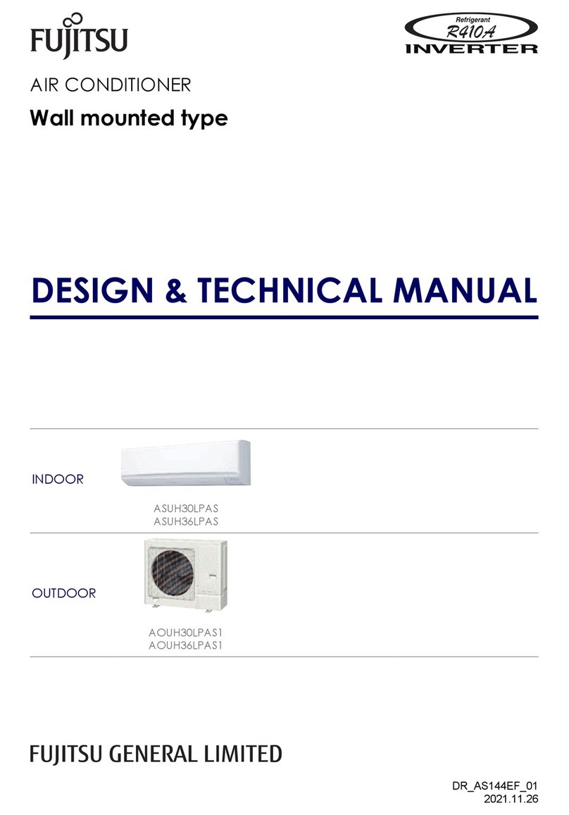Fujitsu ASUH30LPAS Service manual