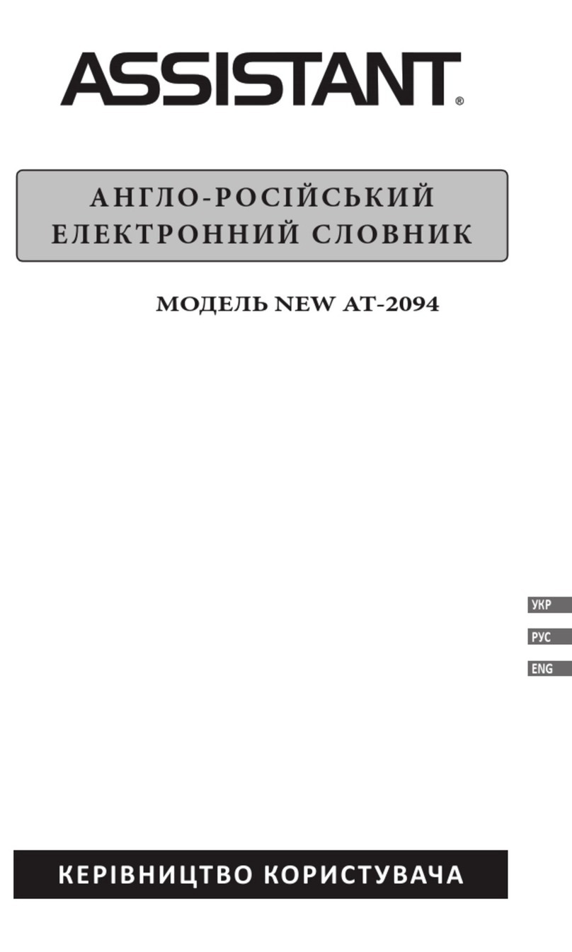 Assistant AT-2094 user manual