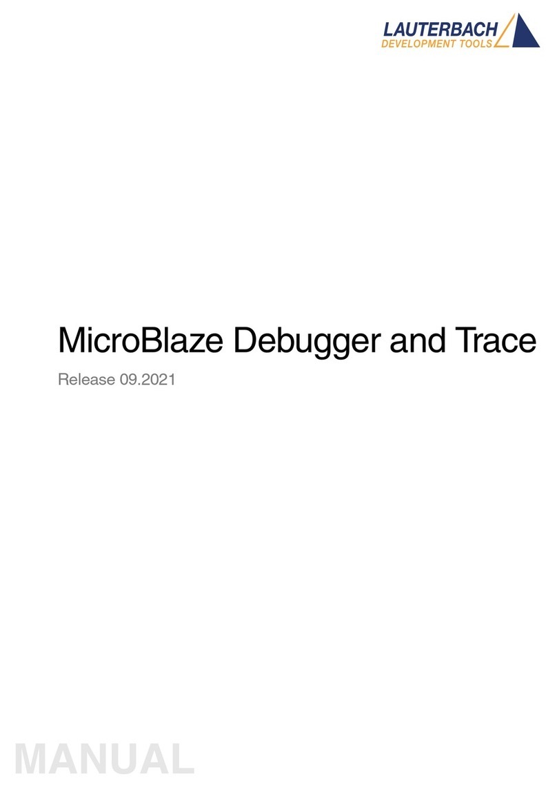 Lauterbach MicroBlaze Debugger manual