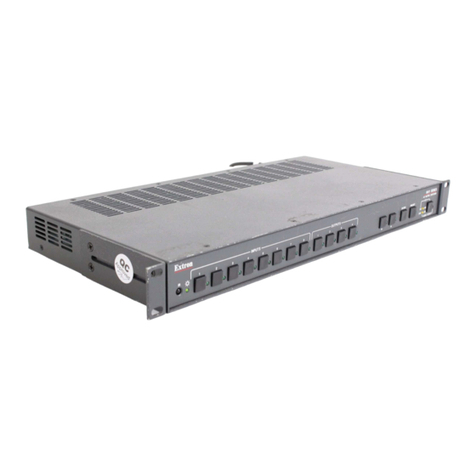 Extron electronics MAV Series quick start guide
