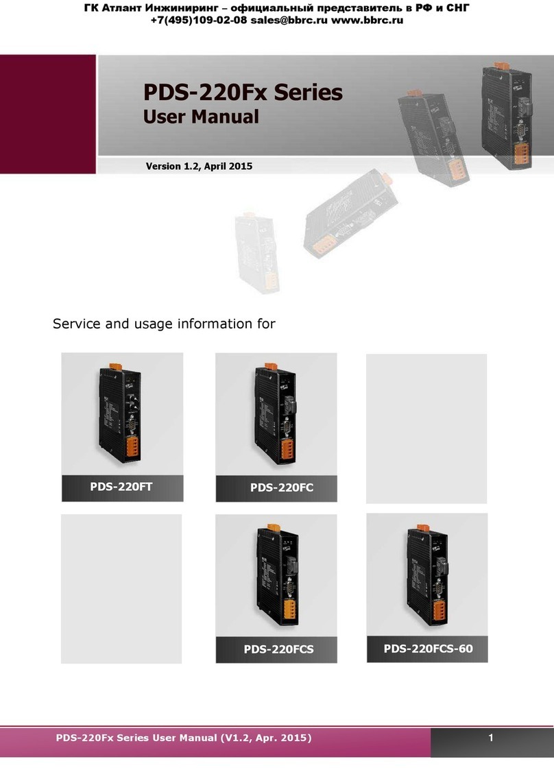 ICP DAS USA PDS-220F Series User manual