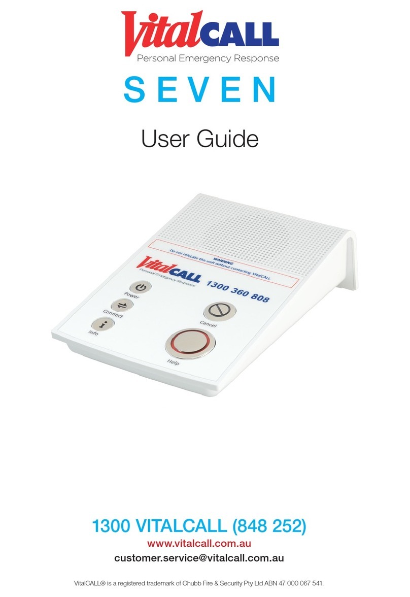 VitalCall SEVEN user guide