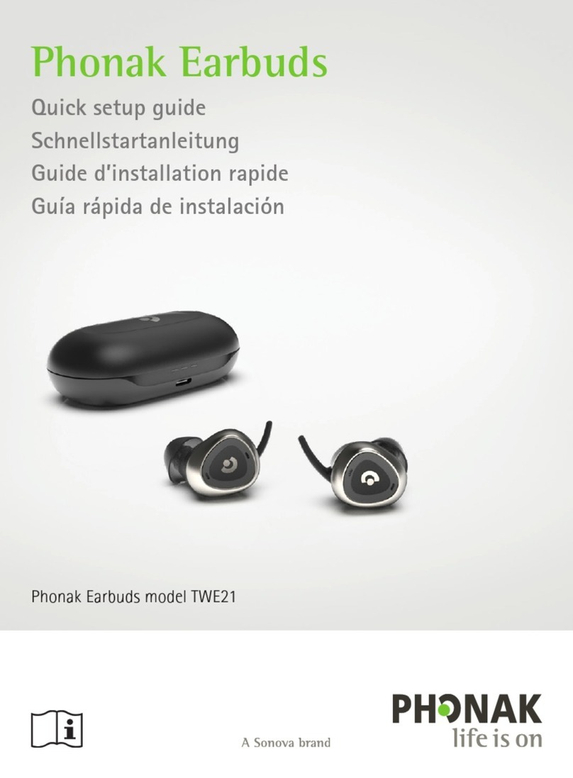 Phonak TWE21 Quick setup guide