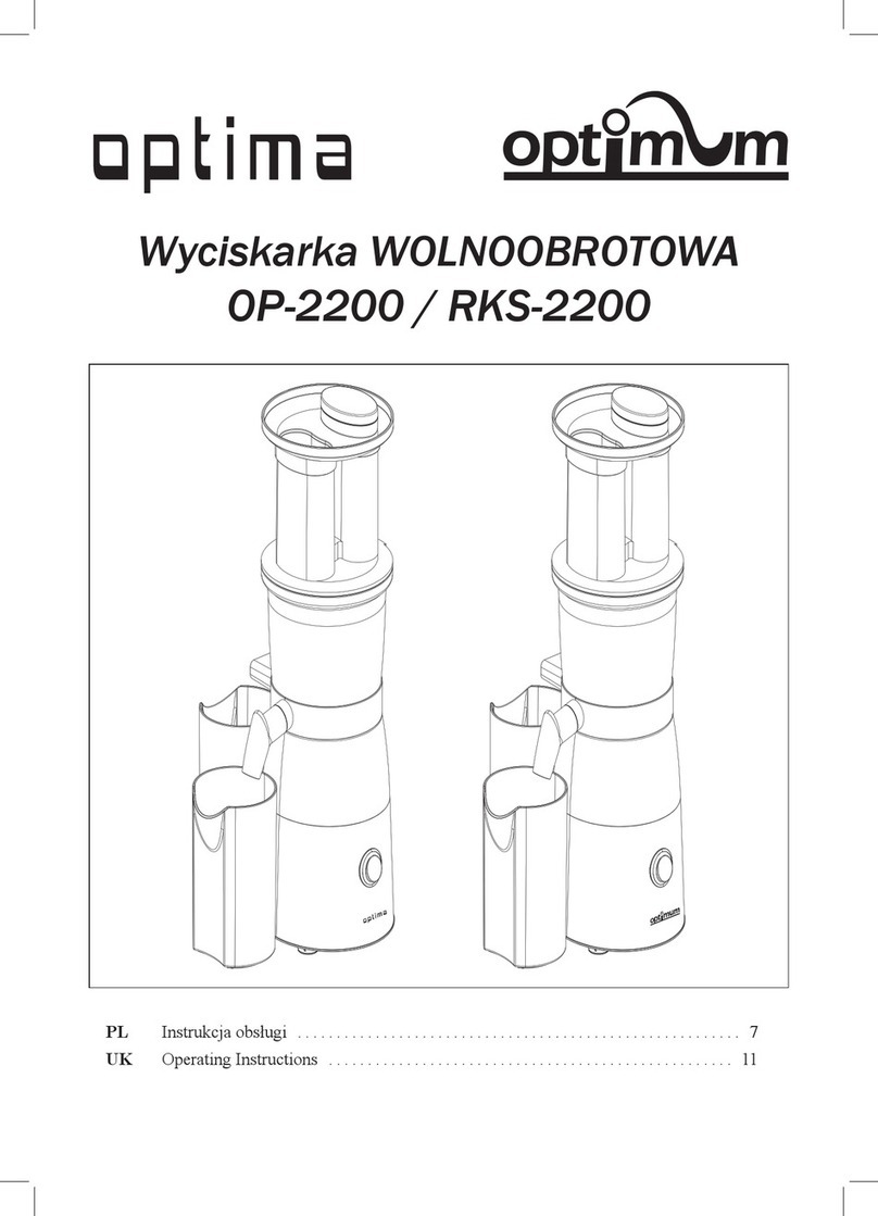 Optima OP-2200 operating instructions
