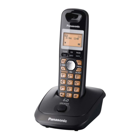 Panasonic KX-TG4011AGT Service manual