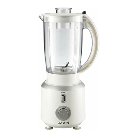 Gorenje B600W User manual