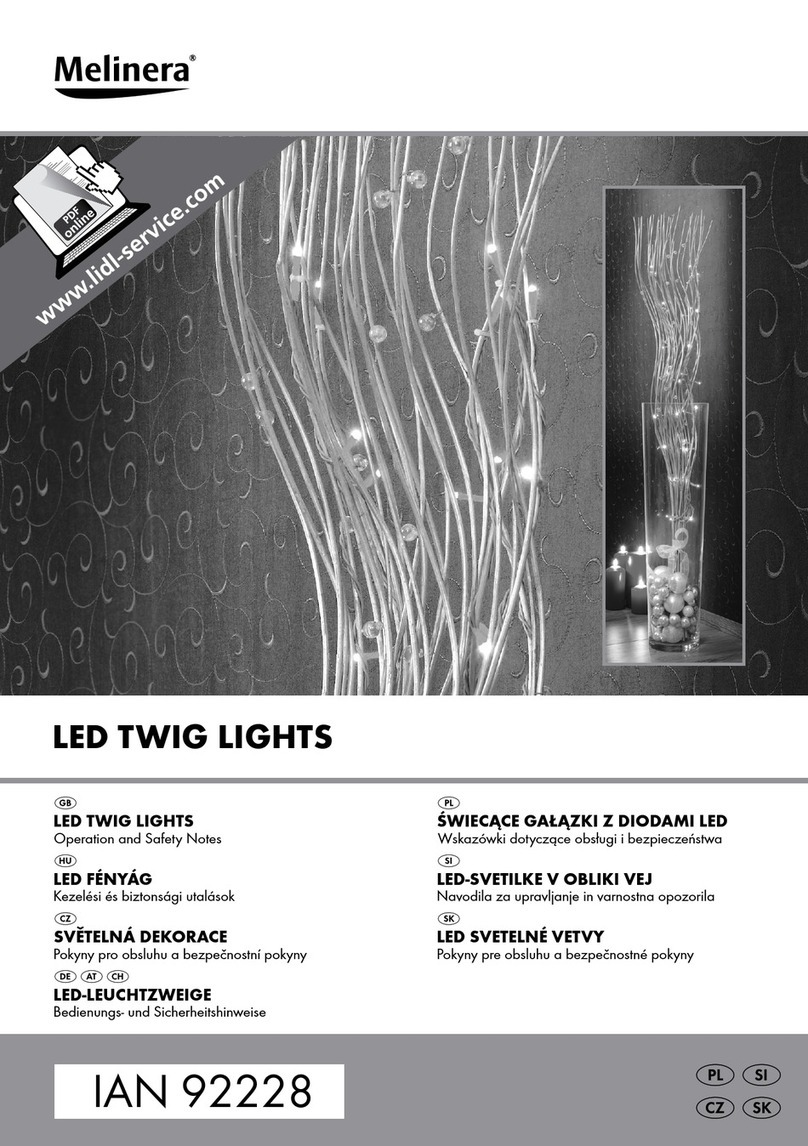 MELINERA 92228 User manual