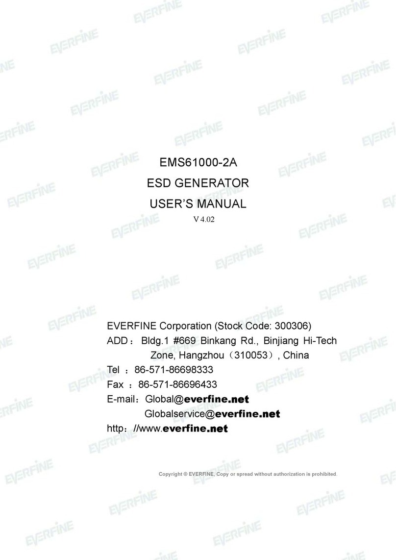 Everfine EMS61000-2A user manual