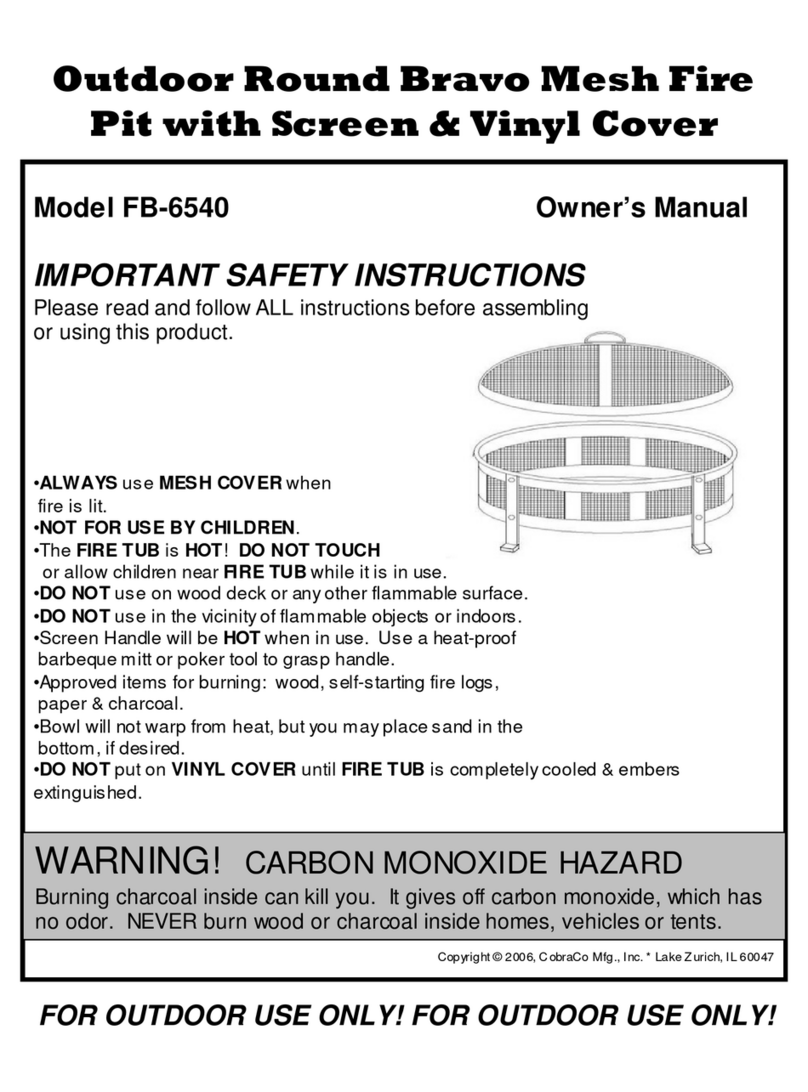 CobraCo FB-6540 User manual