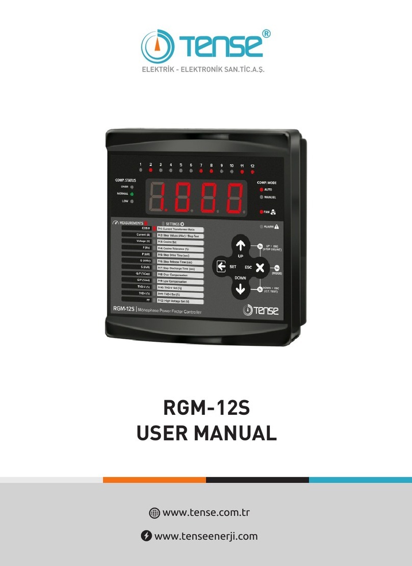 Tense RGM-12S User manual
