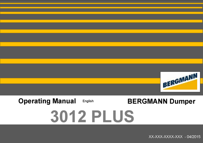 bergmann 3012 PLUS operating manual