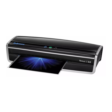 Fellowes Venus 2 A3 quick start guide