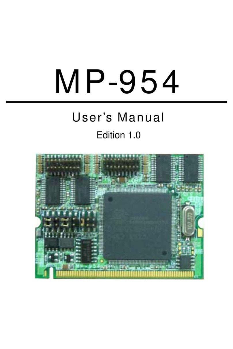 Commell MP-954 User manual